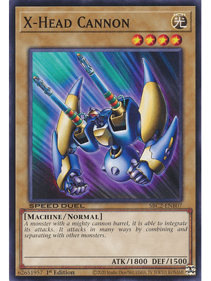 X-Head Cannon - SBC2-ENB07 - Common 