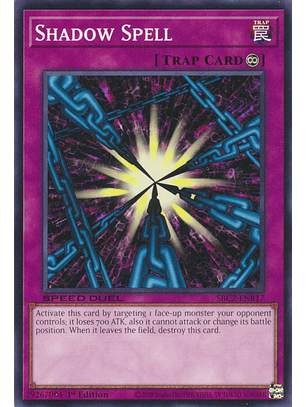 Shadow Spell - SBC2-ENB17 - Common 