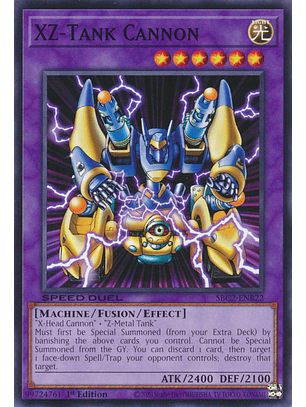 XZ-Tank Cannon - SBC2-ENB22 - Common 