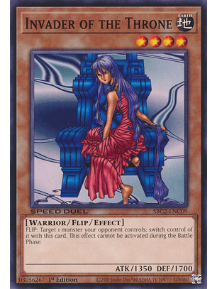 Invader of the Throne - SBC2-ENC09 - Common 