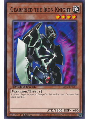 Gearfried the Iron Knight - SBC2-ENC11 - Common 
