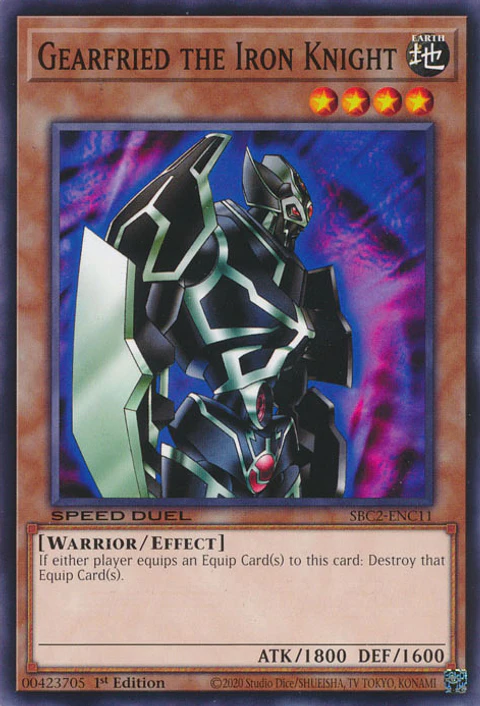 Gearfried the Iron Knight - SBC2-ENC11 - Common 