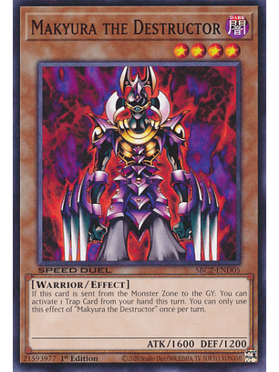 Makyura the Destructor - SBC2-END05 - Common 