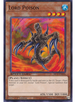 Lord Poison - SBC2-END06 - Common 