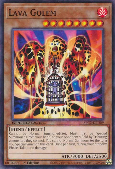 Lava Golem - SBC2-END09 - Common 