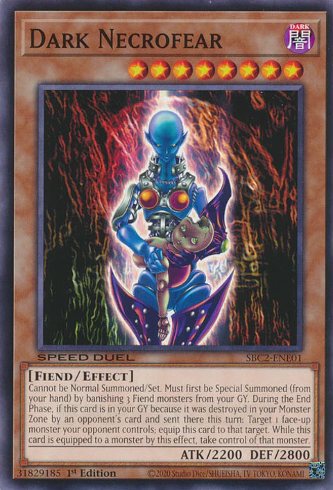 Dark Necrofear - SBC2-ENE01 - Common 
