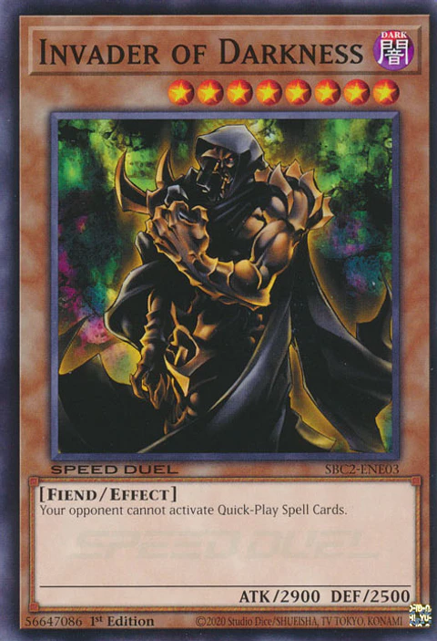 Invader of Darkness - SBC2-ENE03 - Common 
