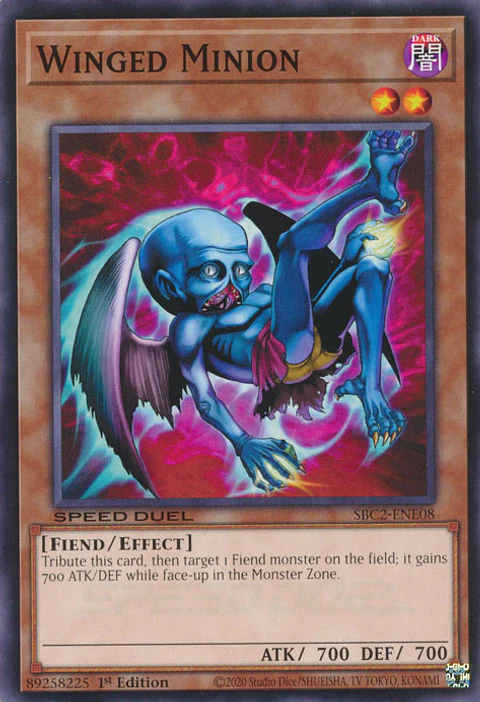 Winged Minion - SBC2-ENE08 - Common 