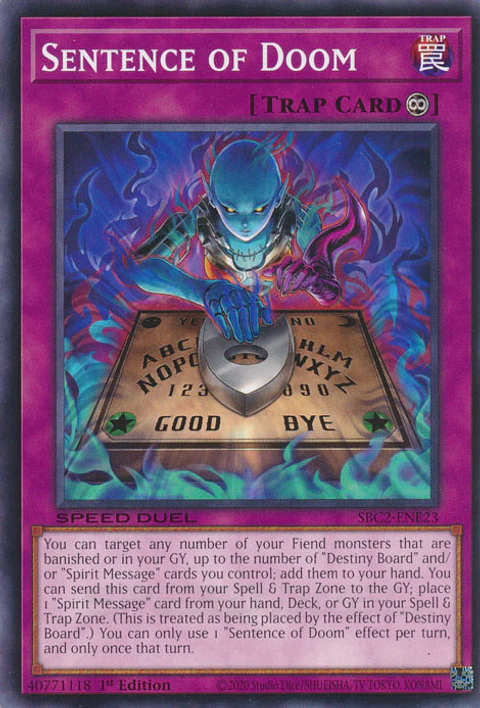 Sentence of Doom - SBC2-ENE23 - Common 