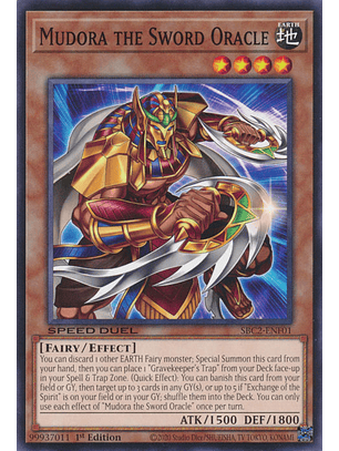 Mudora the Sword Oracle - SBC2-ENF01 - Common 