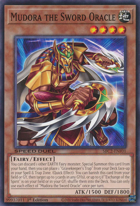 Mudora the Sword Oracle - SBC2-ENF01 - Common 