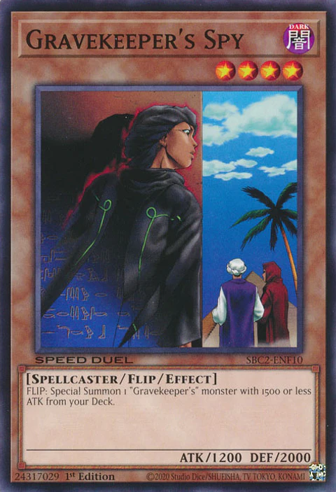 Gravekeeper's Spy - SBC2-ENF10 - Common 