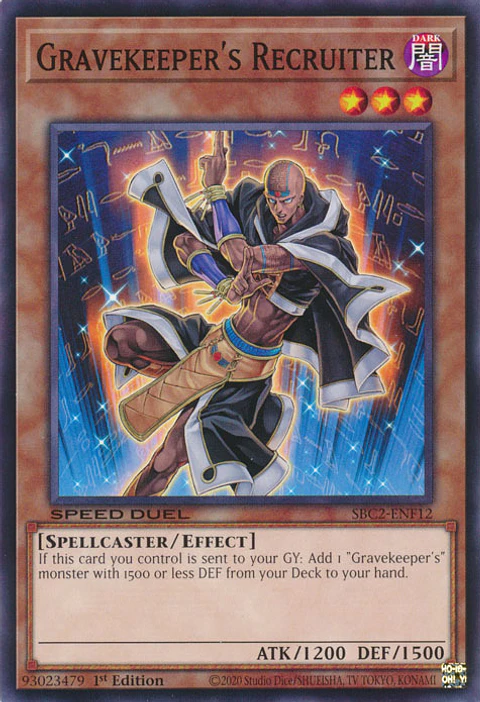 Gravekeeper's Recruiter - SBC2-ENF12 - Common 
