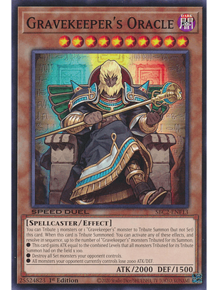 Gravekeeper's Oracle - SBC2-ENF13 - Common 