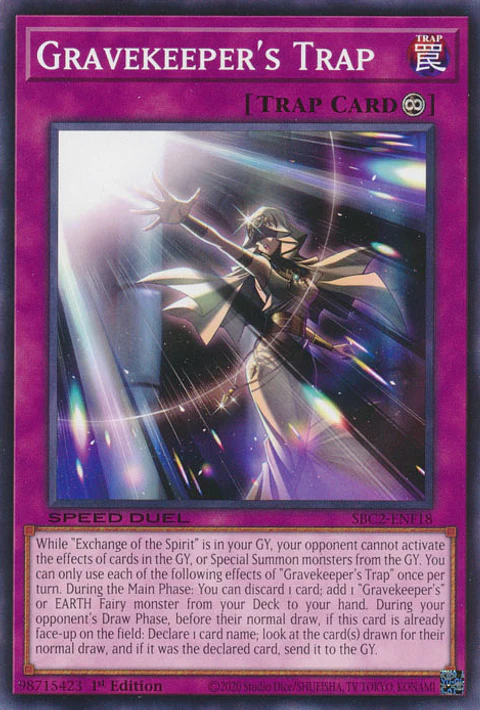 Gravekeeper's Trap - SBC2-ENF18 - Common 
