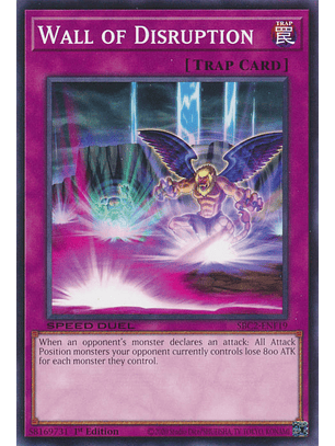 Wall of Disruption - SBC2-ENF19 - Common 