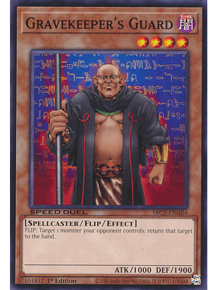 Gravekeeper's Guard - SBC2-ENG04 - Common 