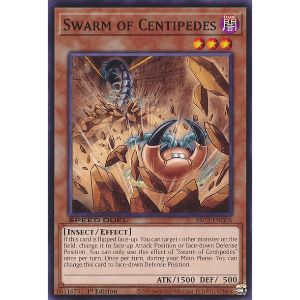 Swarm of Centipedes - SBC2-ENG05 - Common 