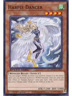 Harpie Dancer - SBC2-ENH02 - Common 