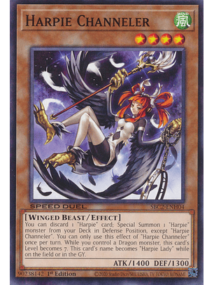 Harpie Channeler - SBC2-ENH04 - Common 