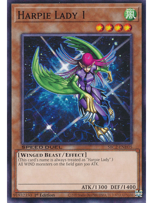 Harpie Lady 1 - SBC2-ENH05 - Common 