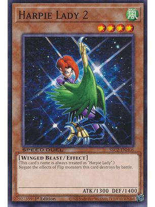 Harpie Lady 2 - SBC2-ENH06 - Common 