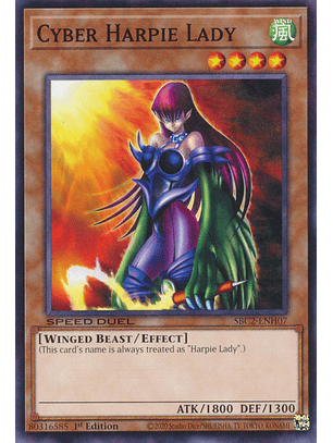 Cyber Harpie Lady - SBC2-ENH07 - Common 