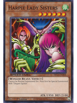 Harpie Lady Sisters - SBC2-ENH08 - Common 