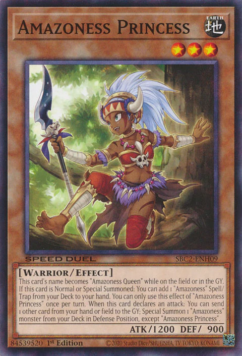Amazoness Princess - SBC2-ENH09 - Common 