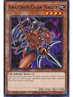 Amazoness Chain Master - SBC2-ENH10 - Common 