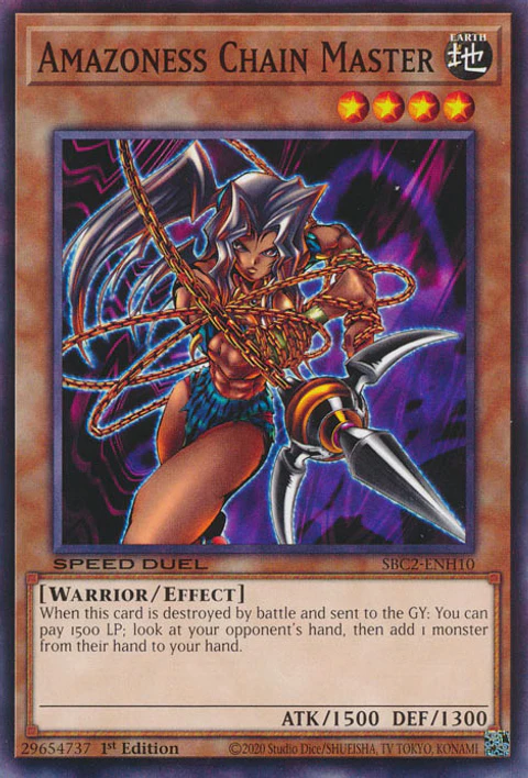Amazoness Chain Master - SBC2-ENH10 - Common 