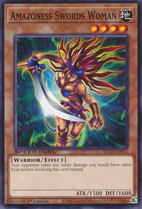 Amazoness Swords Woman - SBC2-ENH11 - Common 