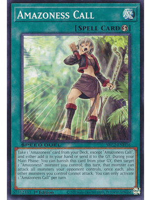 Amazoness Call - SBC2-ENH16 - Common 