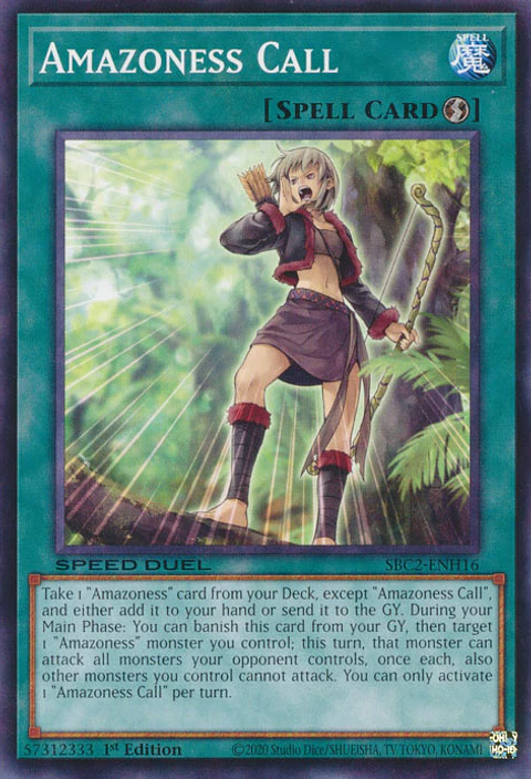 Amazoness Call - SBC2-ENH16 - Common 