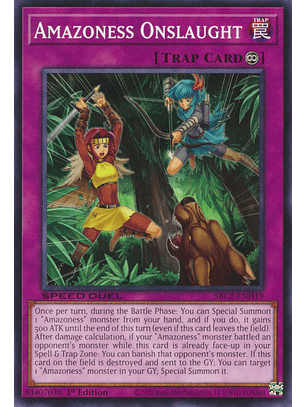 Amazoness Onslaught - SBC2-ENH19 - Common 