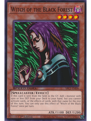 Witch of the Black Forest - SBC2-ENI08 - Common 