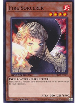 Fire Sorcerer - SBC2-ENI09 - Common 