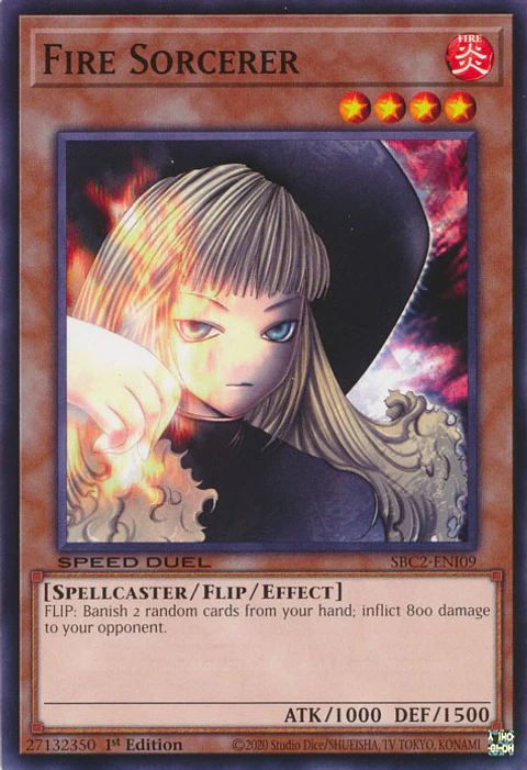 Fire Sorcerer - SBC2-ENI09 - Common 