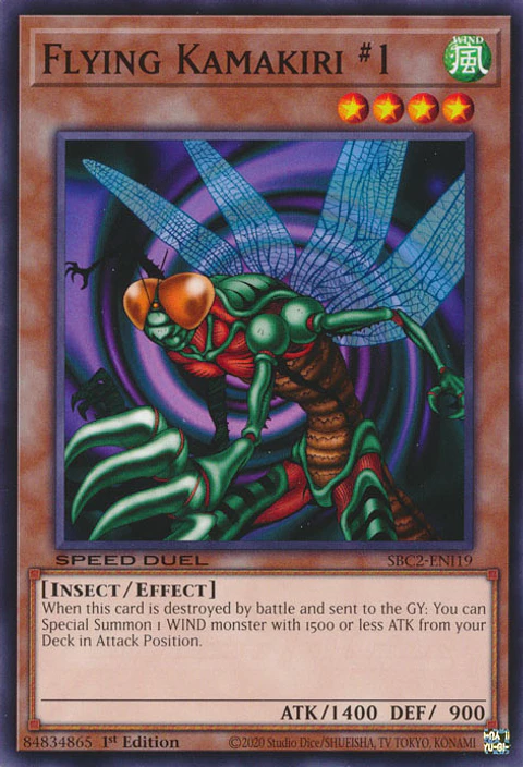 Flying Kamakiri #1 - SBC2-ENI19 - Common 