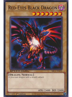 Red-Eyes Black Dragon - SBC2-ENI26 - Common 
