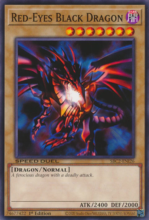 Red-Eyes Black Dragon - SBC2-ENI26 - Common 
