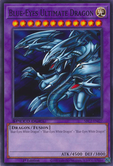 Blue-Eyes Ultimate Dragon - SBC2-ENI27 - Common 