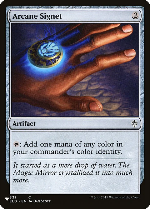 Arcane Signet - PLST - Common 