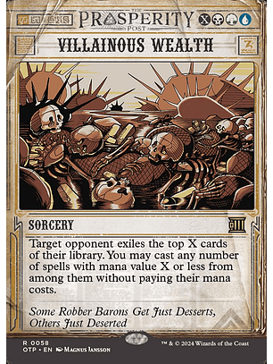 Villainous Wealth - OTP - R