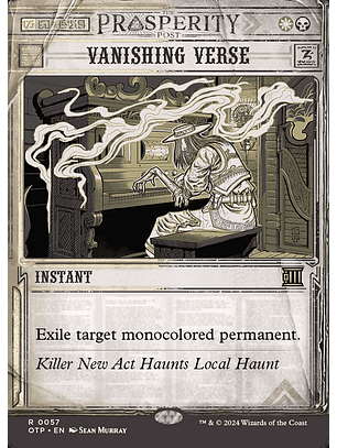 Vanishing Verse - OTP - Rare