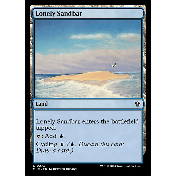 Lonely Sandbar - MKC - Common 