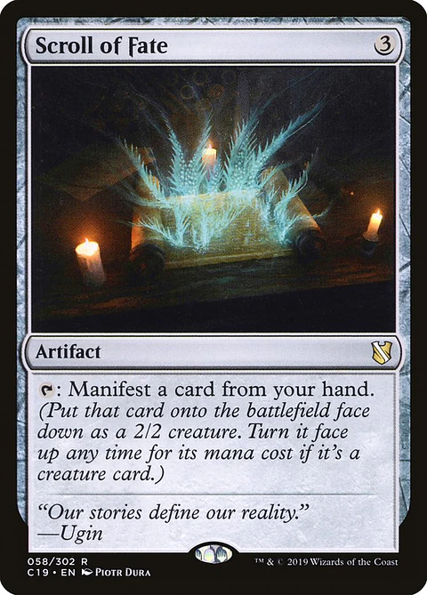Scroll of Fate - C19 - Rare 