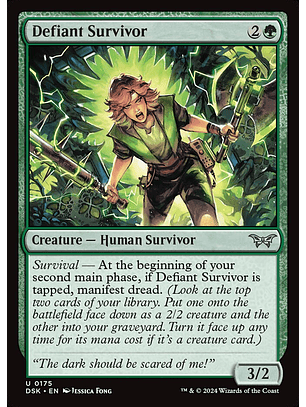 Defiant Survivor - DSK - U