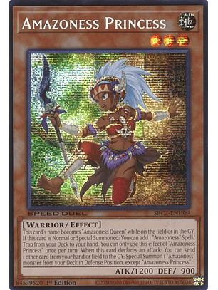 Amazoness Princess - SBC2-ENH09 - Prismatic Secret Rare 