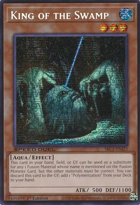 King of the Swamp - SBC2-ENI23 - Prismatic Secret Rare